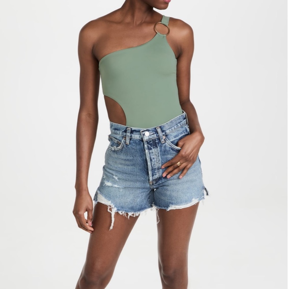 AGOLDE Dee High Rise Jean Shorts